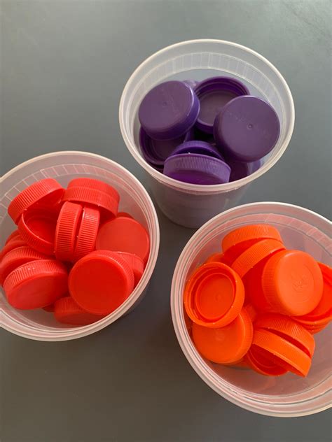 50 Plastic Bottle Caps - Etsy