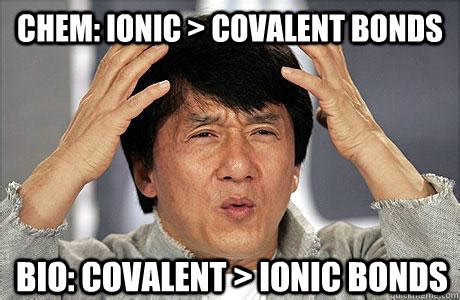 CHEM: Ionic > Covalent bonds BIO: Covalent > Ionic bonds - EPIC JACKIE ...