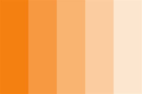 Orangesikle Color Palette