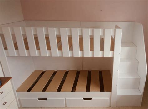 bunk bed with drawers