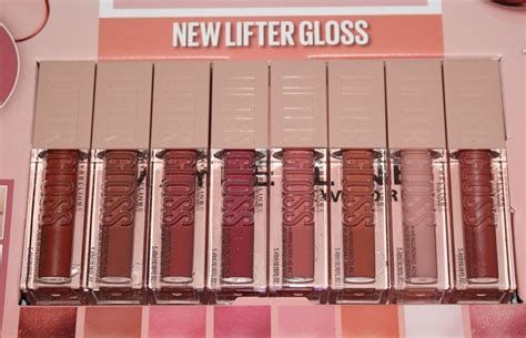 Maybelline Lifter Gloss UK Review & 8 Lip Swatches - ReallyRee