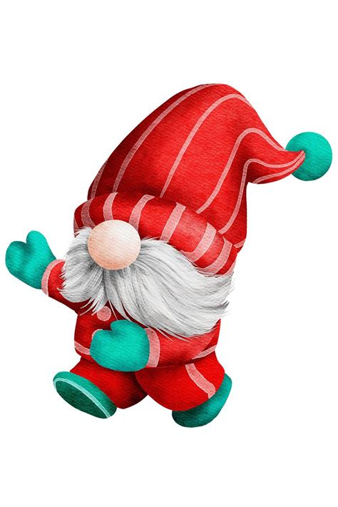 Christmas gnomes. Рождественские гномы. PNG. | Рождественский холст ...