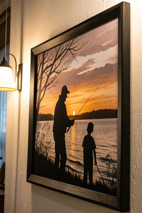 creative fathers day painting ideas