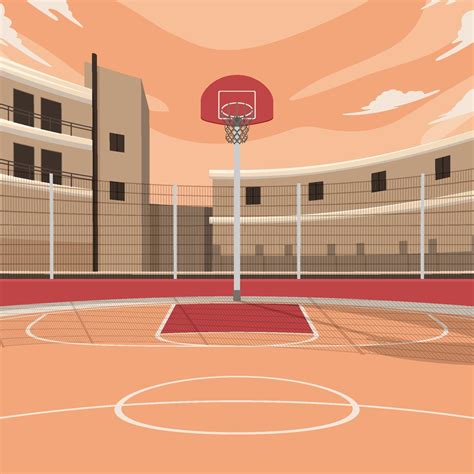 Desenho Quadra De Basquete - Desenho Quadra De Basquete - FDPLEARN