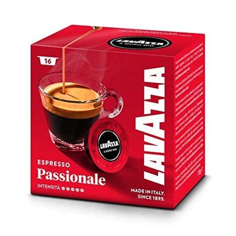 Lavazza A Modo Mio Passionale 16 Coffee Capsules (Pack of 5 ...