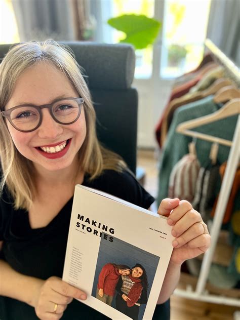 Making Stories - Knitting Sustainably.