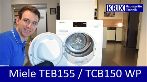 Was kann der Miele TEB 155 WP und TCB 150 WP? - YouTube