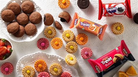 Enjoy Britannia Treat Biscuits for a Crunchy Snack