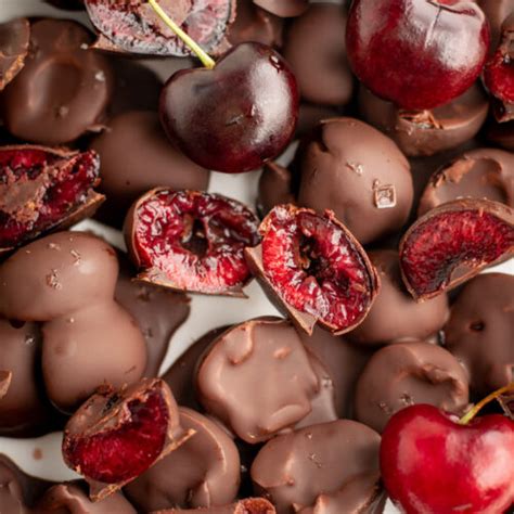 Chocolate-Covered Cherries - Olivia's Kitchen