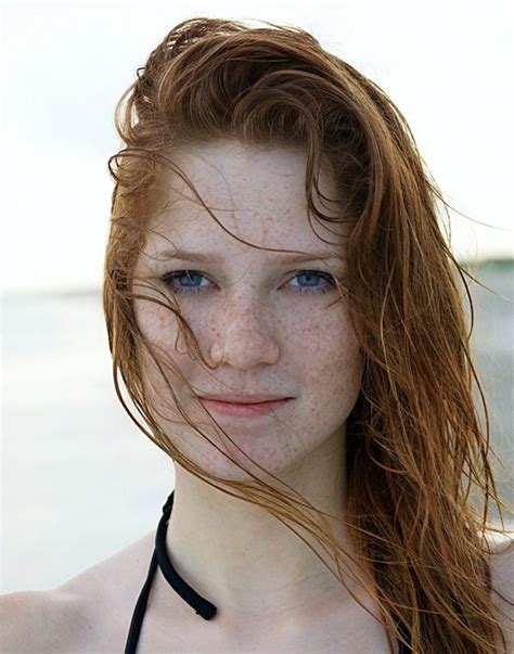 wet  redheads redheads freckles  love redheads