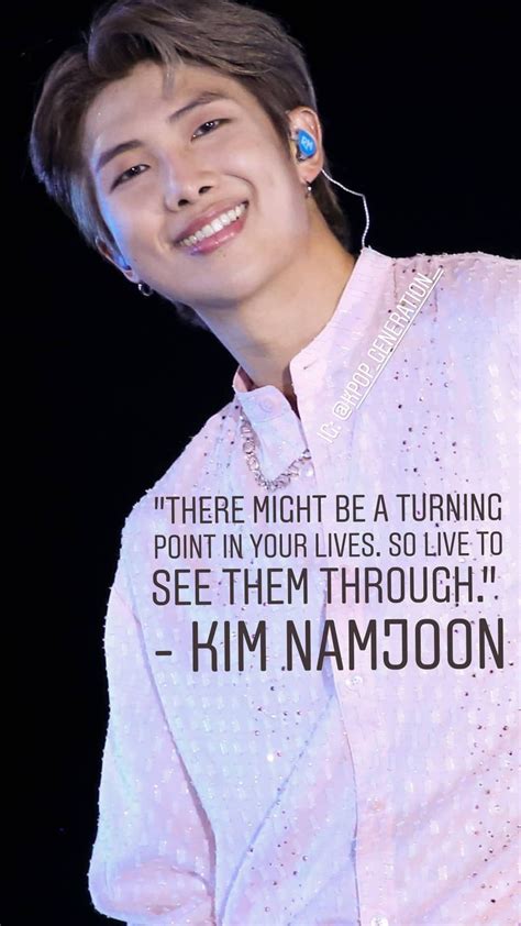 Bts Rm Inspirational Quotes - BTSRYMA