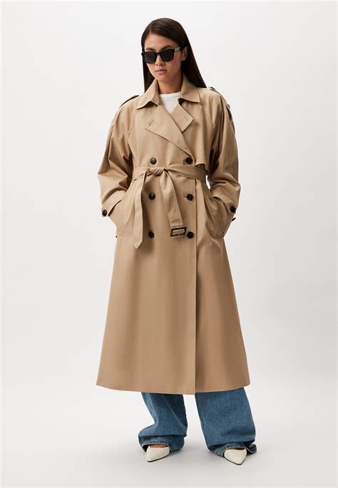 Плащ Tommy Hilfiger, цвет: бежевый, RTLADP245101 — купить в интернет ...