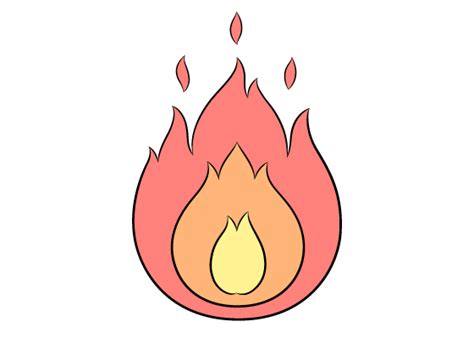 draw fire step  step easyartstart