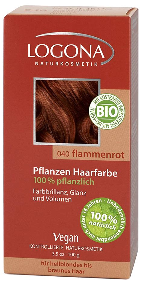 Logona Hair Colour, Flame Red 100 g – BigaMart