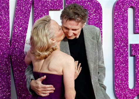 Naked Gun: Liam Neeson opens up about filming ‘strange’ sex scene with