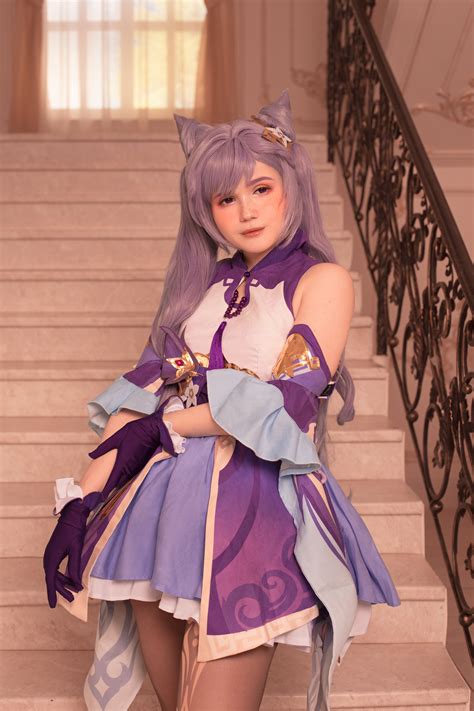 Keqing cosplay by me (Neyrodesu) : r/Cawwsplay