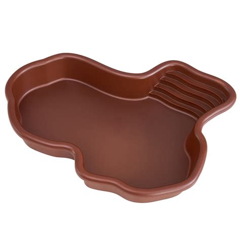 bynnix turtle bathing bath tub  climbable turtle resting island