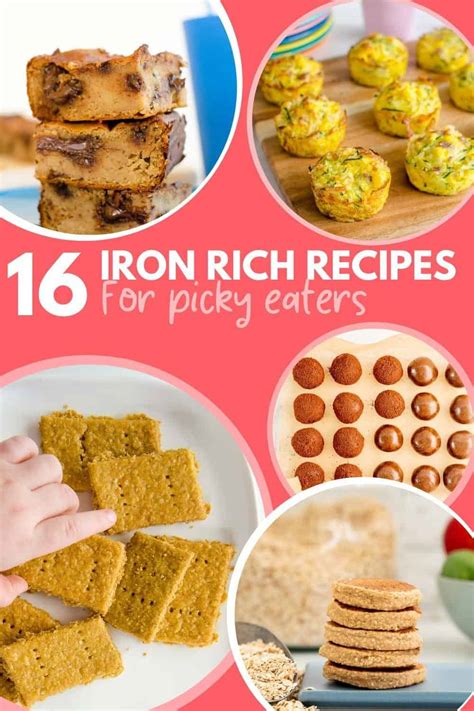 Iron Rich Foods & Recipes for Kids & Toddlers - My Kids Lick the Bowl ...