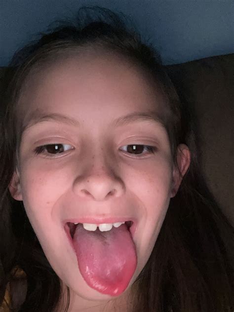 Pin by Sky Makes It on Narella | Long tongue girl, Little girl pictures