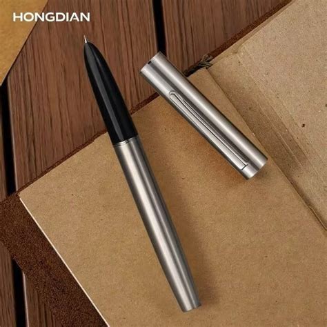 Перьевая ручка Hongdian С1(металл) с картриджами, перо EF купить на ...
