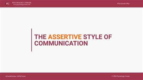 The Assertive Style Of Communication | Assertiveness Basics ...