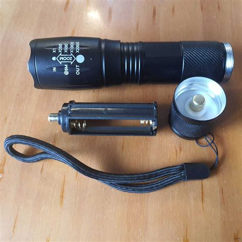 Светодиодный LED фонарик ZOOM фокусировка алюминиевый корпус: 150 грн ...