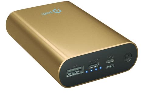 Pom Gear 10400 mAh Power Bank mb in Bronze