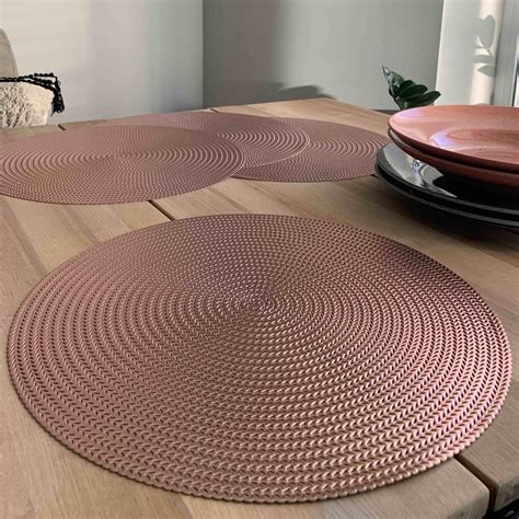 Силіконові підставки під тарілки Pink - Decor Goods