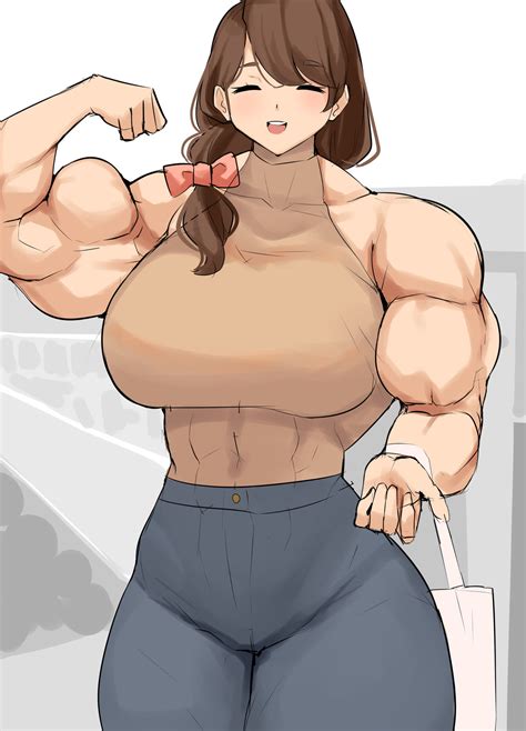 Muscle Mom by musctonk on DeviantArt