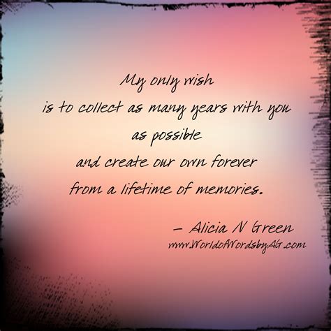 My Only Wish Poem by Alicia N Green | Love Poem for Him or Her