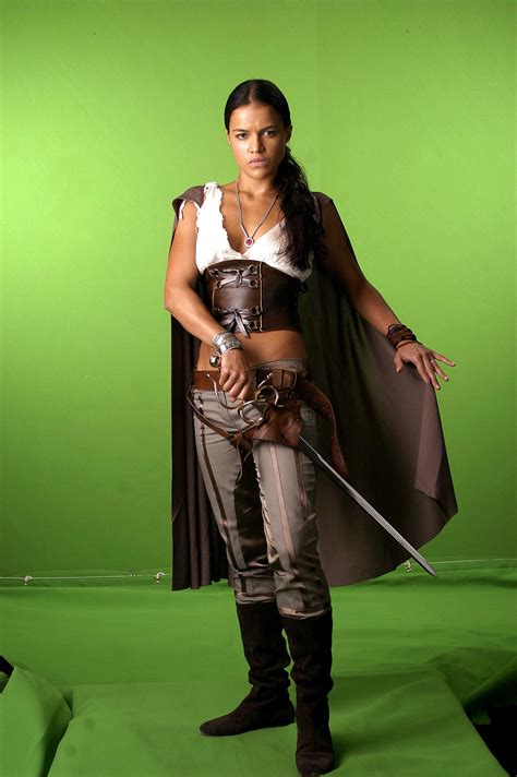 Blood Rayne - Michelle Rodriquez Green Screen Shoot | Michelle