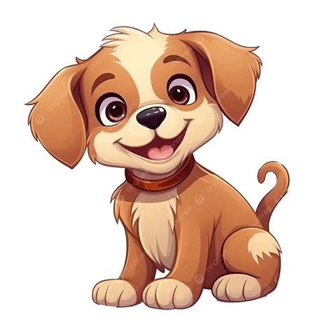 Cute Brown Dog Pet Character, Dog, Brown, Pet PNG Transparent Image and