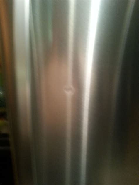 Dents in my stainless steel fridge - Kitchens Forum - GardenWeb