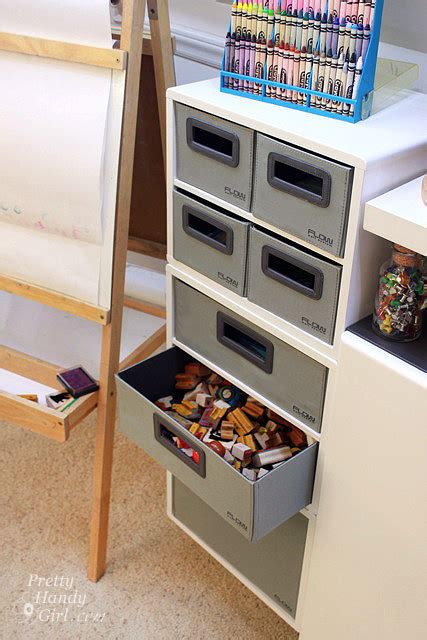 Art and Craft Studio using Flow Wall Reveal - Pretty Handy Girl