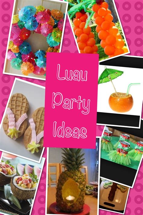 Luau birthday party, Luau theme party, Luau party