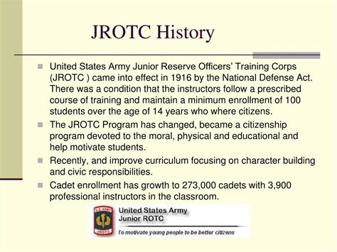 PPT - JROTC Curriculum PowerPoint Presentation, free download - ID:4420579