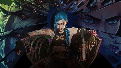 Jinx Arcane Series 4K #2740e Wallpaper 4K PC