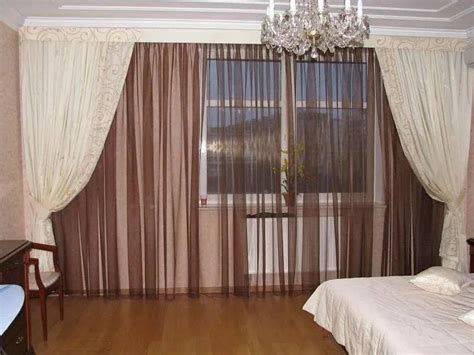 Темный тюль и светлые гардины | Home decor, Home, Design