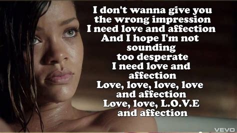 Movie Love Quotes: Love Song Quotes Rihanna