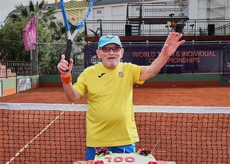 100-річний ювілей відсвяткував найстарший тенісист у світі з Харкова ...