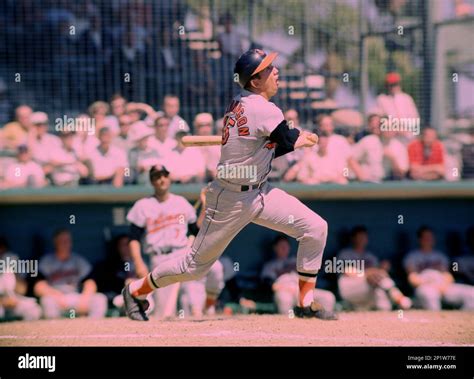 Baltimore Orioles Davey Johnson (15) during a game from his 1968 season ...