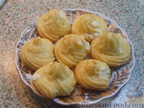 Пирожные заварные, рецепты на RussianFood.com: 85 рецептов заварных ...