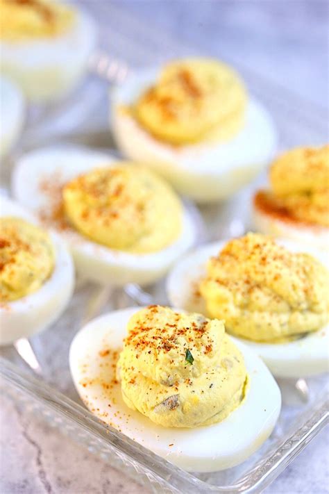 Easy Southern Deviled Eggs (Relish or Pickles) | Slim Pickin’s Kitchen