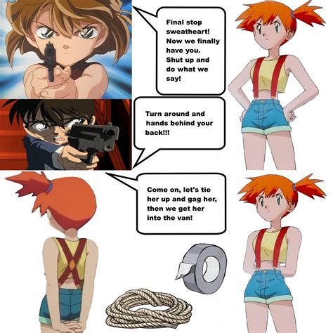 Misty gets captured and tied up 1 by someBADI on DeviantArt