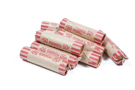 Pennies stock photo. Image of white, closeup, wrapper - 25855488