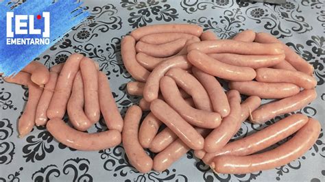 Куриные Сосиски из Куриной Грудки Сосиски Молочные Рецепт Домашняя ...