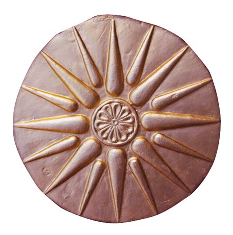 Macedonian Royal Symbol plaque Bronze Finish
