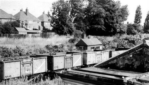 Harborne Station: A line of British Railways 16-ton steel mineral ...