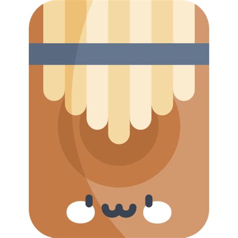 Kalimba Kawaii Flat icon