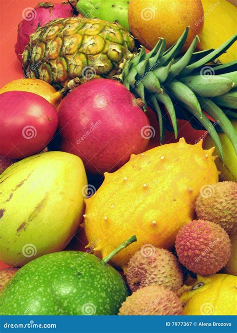 Tropical Fruits Stock Photography | CartoonDealer.com #128447852